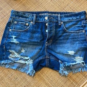 American Eagle denim shorts midi tomboy